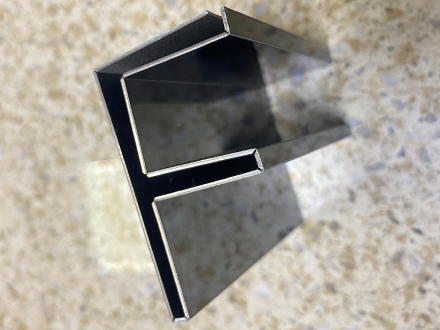 不銹鋼異形折彎字母F形加工件