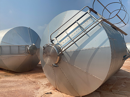 不銹鋼飼料攪拌罐定制制品