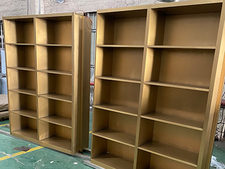 不銹鋼玫瑰金定制柜