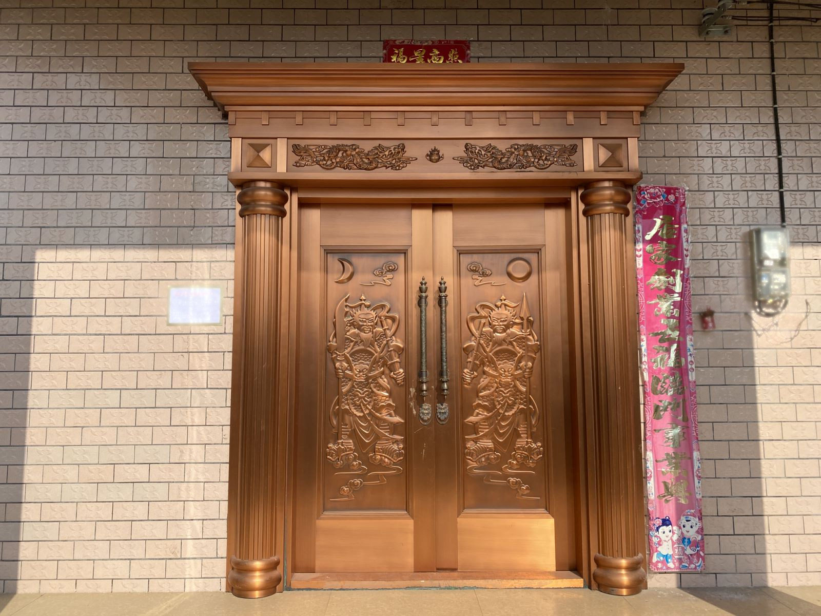 不銹鋼耐戶(hù)外氟碳漆大門(mén)